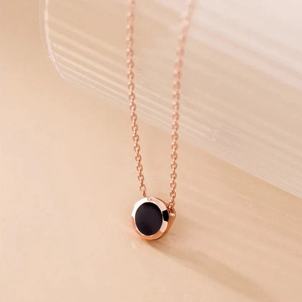 Raven's Eye Silver Necklace