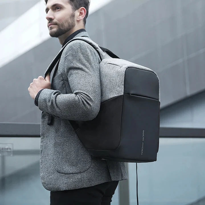 Backpack fits laptops up to 15.6 inches, providing a secure compartment for tech-savvy users on the move.