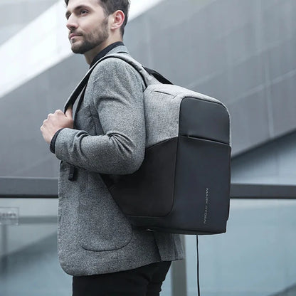 Backpack fits laptops up to 15.6 inches, providing a secure compartment for tech-savvy users on the move.