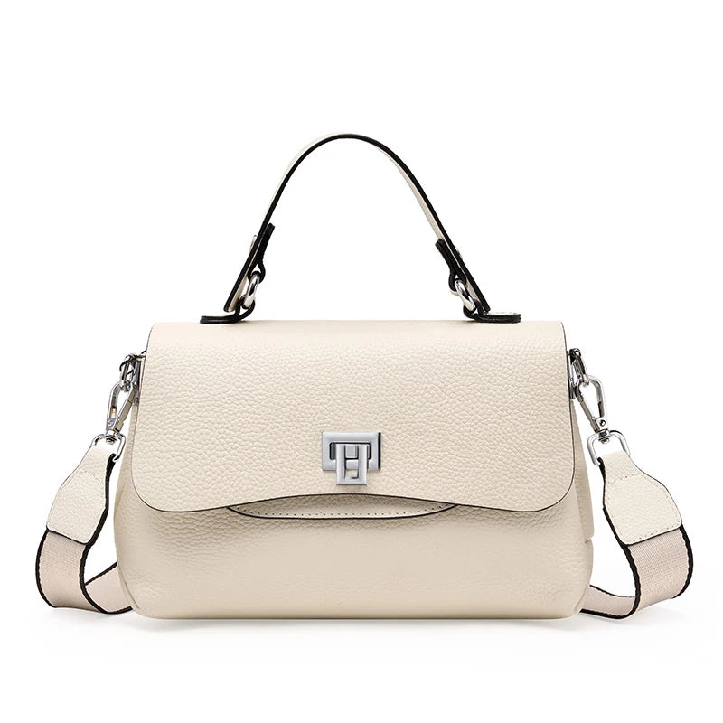 Beige shoulderbag for women