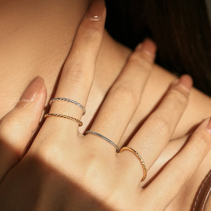 Stackable Silver Rings