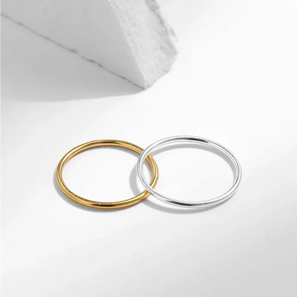 Stackable Silver Rings