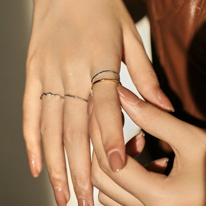 Stackable Silver Rings