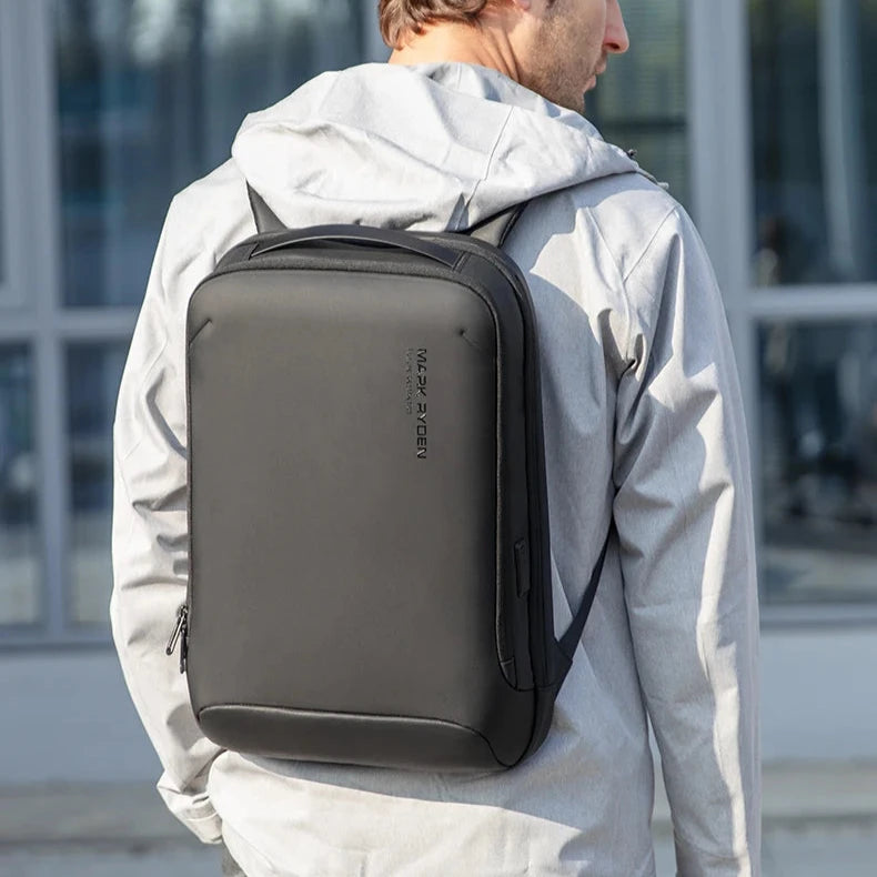 Men's Backpack with multiple compartments, perfect for carrying laptops and essentials for work