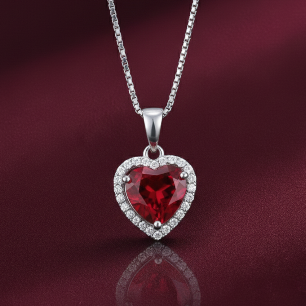 Signature Ruby Love Pendant – Ava Modus Signature Ruby Love Pendant – Ava Modus