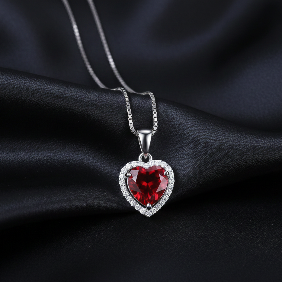 Signature Ruby Love Pendant – Ava Modus