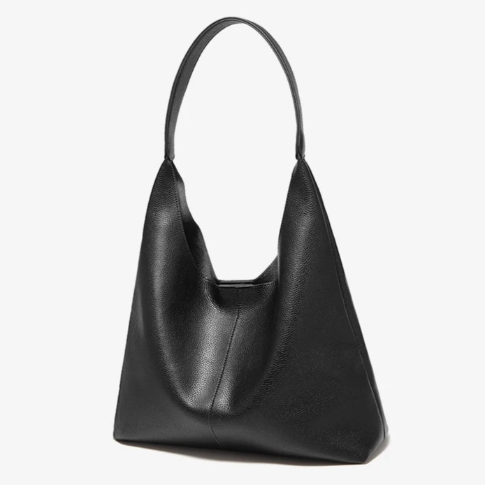 Lightweight and versatile hobo bag with secure compartments.